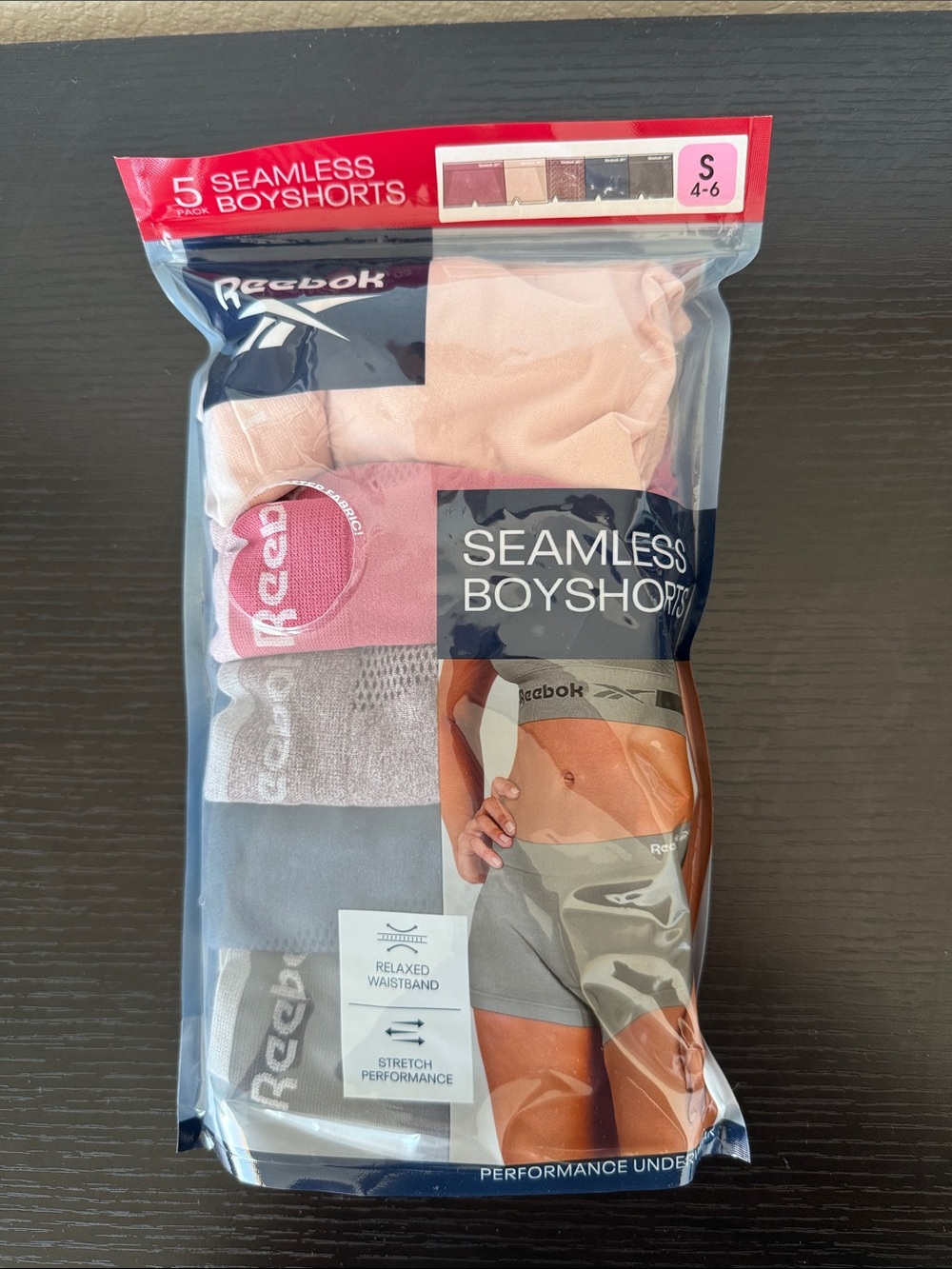 Reebok Seamless Boyshorts 5 pack